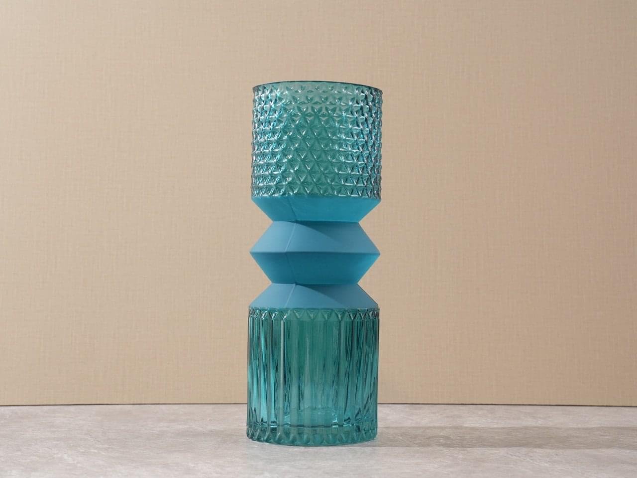 Glass vase-039
